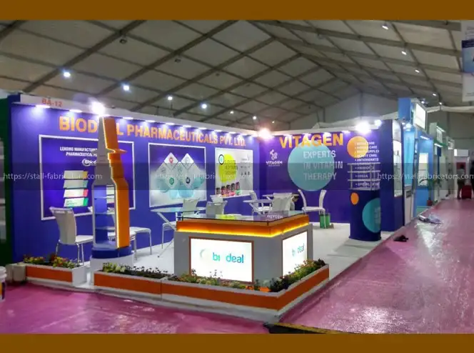 Exhibition Stall for Biodeal Pharmaceuticals Pvt. Ltd.