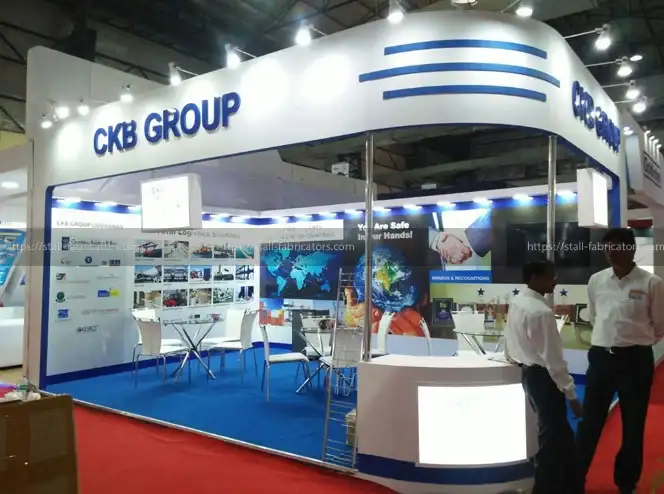 Exhibition Stall for CKB - Chinubhai Kalidass & Bros.