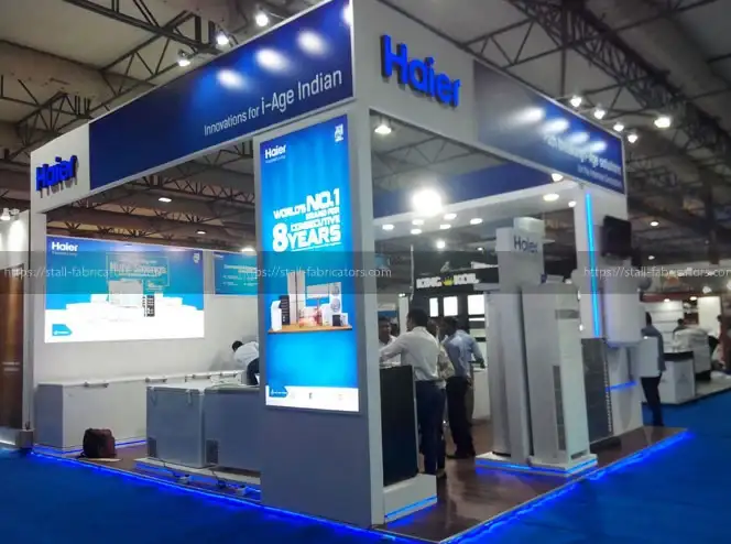 Exhibition Stall for Haier Appliances India Pvt Ltd,