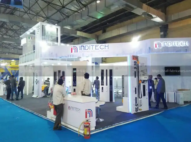 Exhibition Stall for Inditech Systems