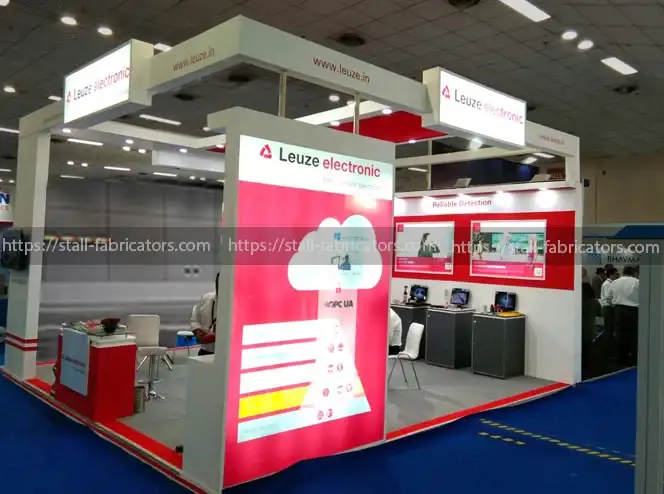 Exhibition Stall for Leuze Electronics Pvt Ltd