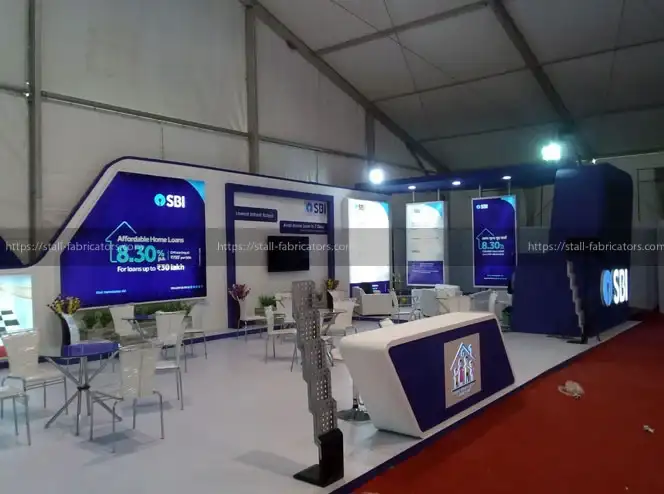 Exhibition Stall for SBI