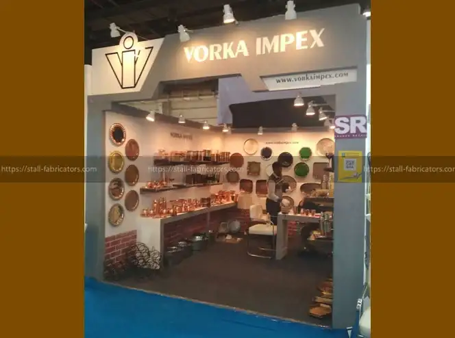 Exhibition Stall for Vorka Impex